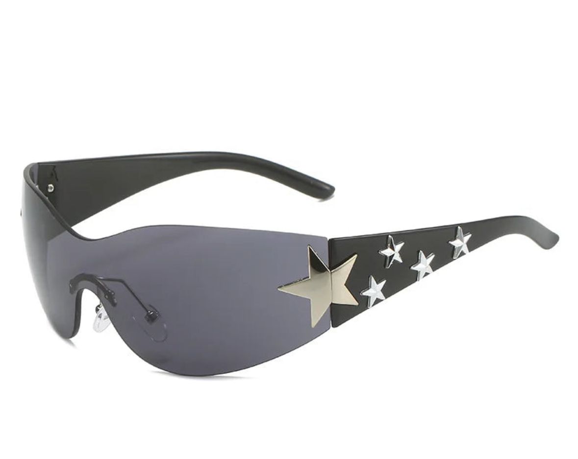 Rimless Super Star Y2K Glasses